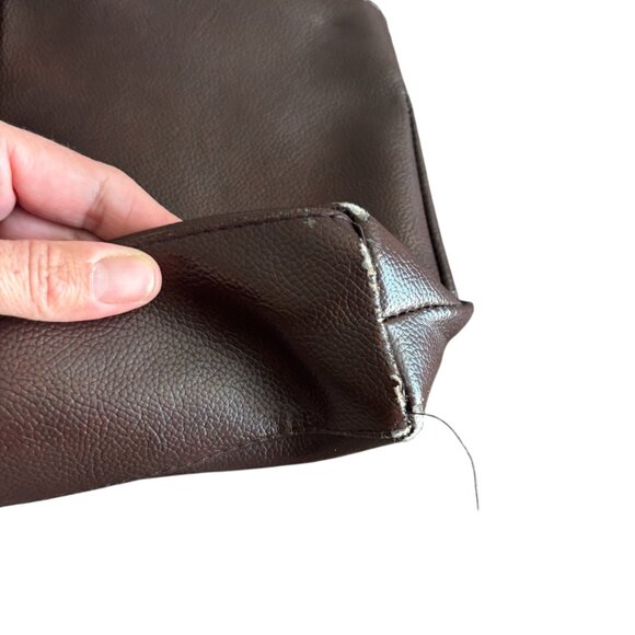 Fendi Brown Leather Tote Classic Shoulder Bag - Picture 7 of 7